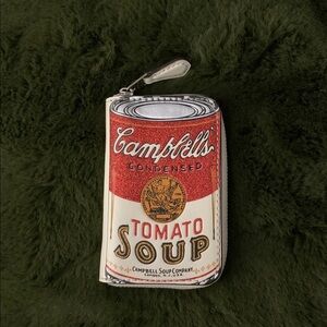 Rare 2017 Campbell's Tomato Soup Coin Wallet